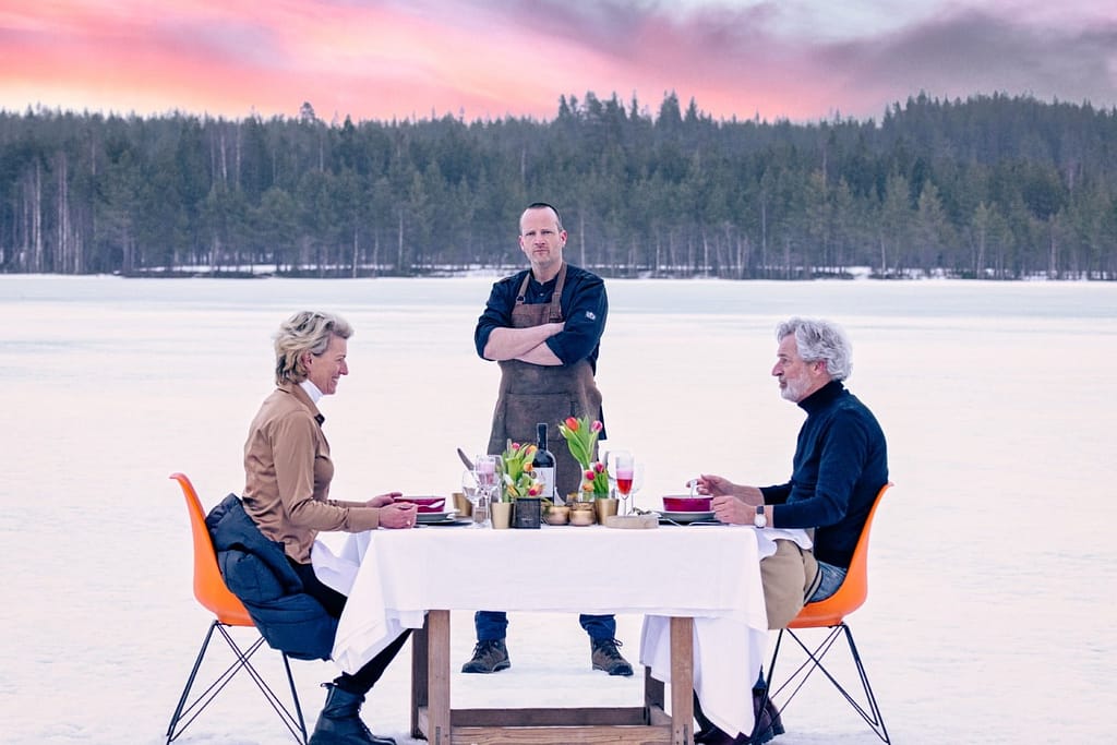 Wow, the cook and his guests @Näsets Marcusgård