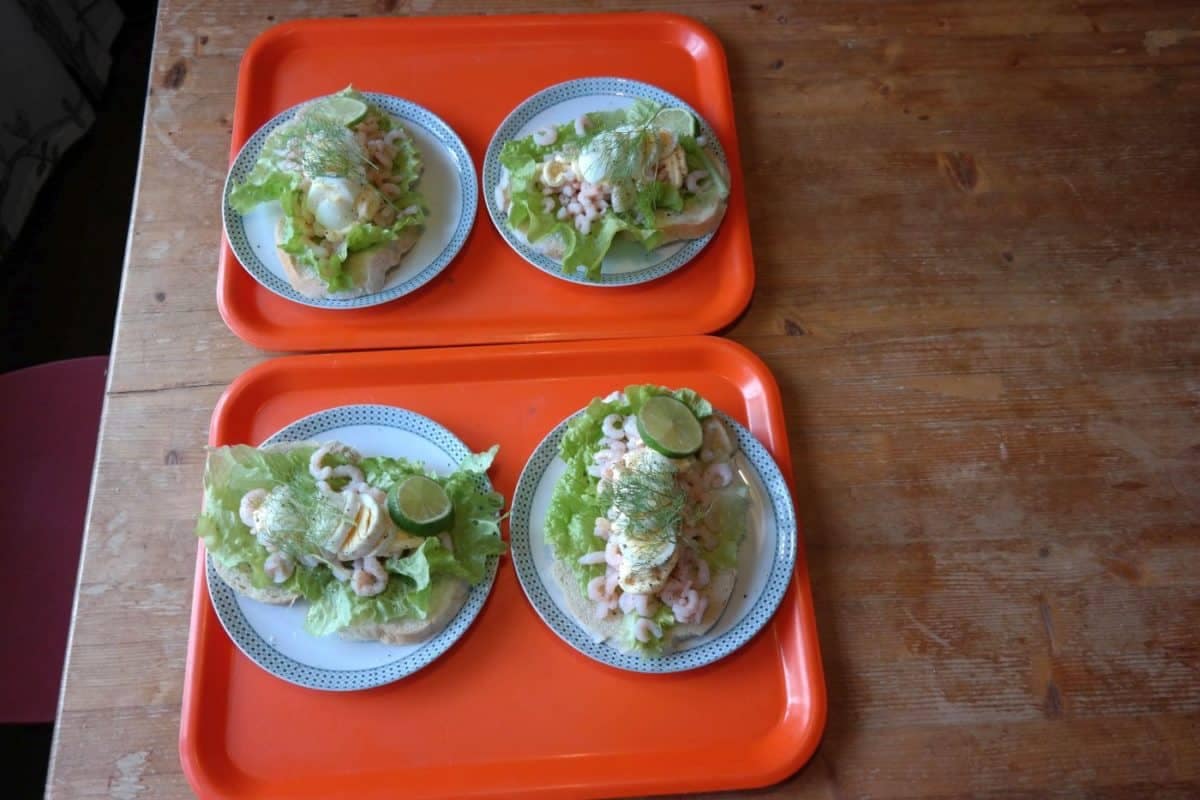 Räksmörgås/prawn sandwich