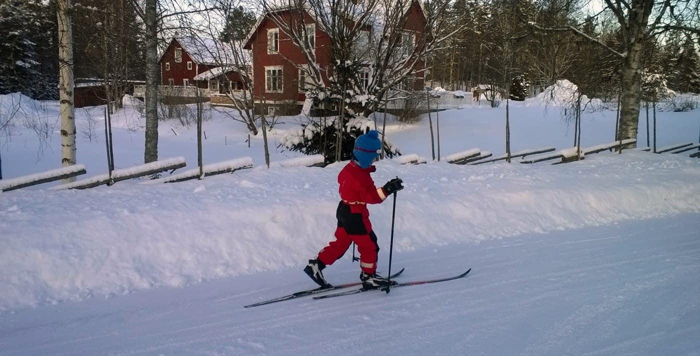 Complete set langlaufspullen