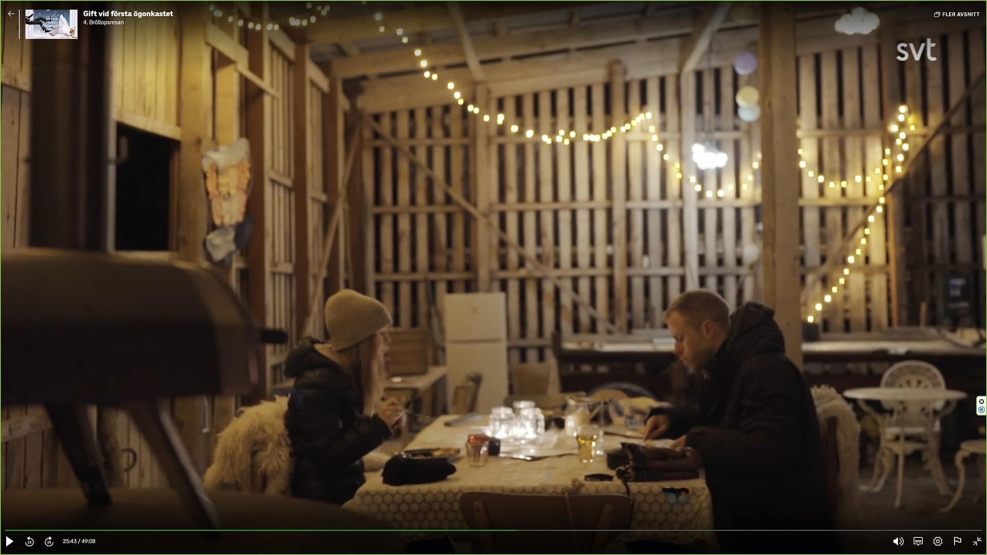 Gift vid första Ögonkastet, 4. Bröllopsresan (Klicka för att titta)